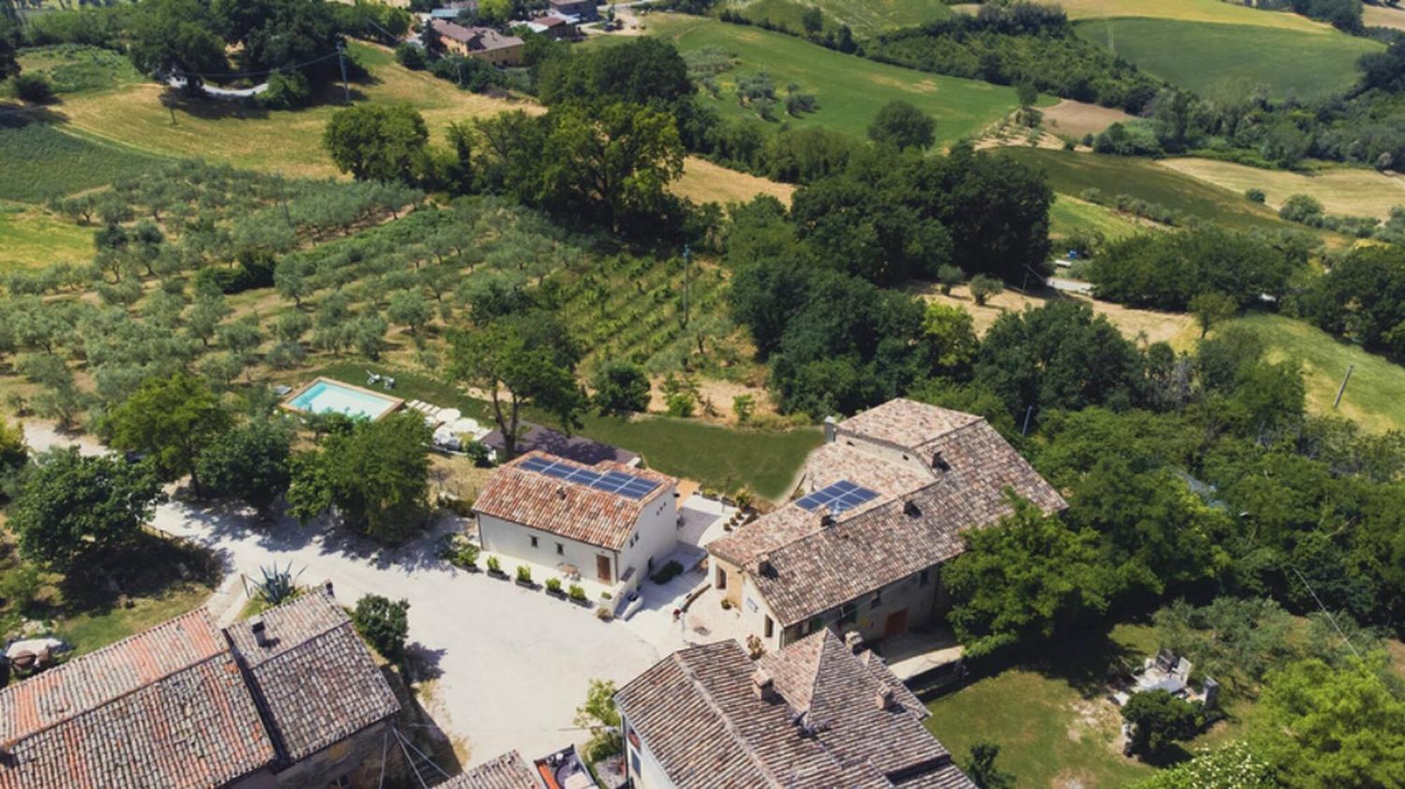 Borgo Calbianco - Private House With Pool & Airco Villa Cerreto Castello Eksteriør bilde