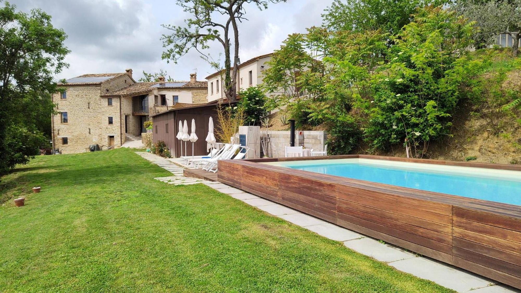 Borgo Calbianco - Private House With Pool & Airco Villa Cerreto Castello Eksteriør bilde