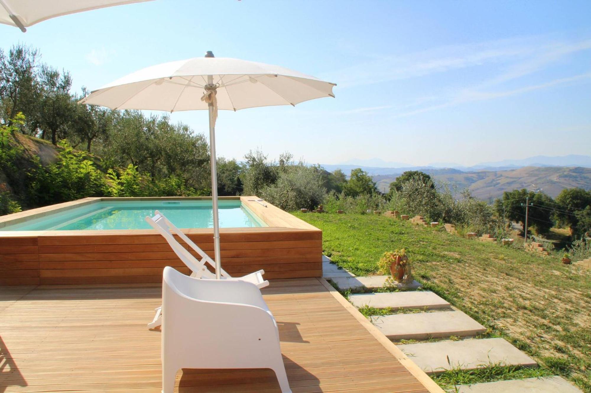 Borgo Calbianco - Private House With Pool & Airco Villa Cerreto Castello Eksteriør bilde